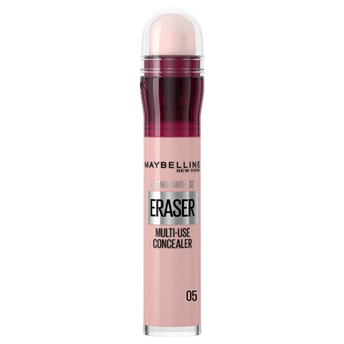 Maybelline Instant Anti Age Eraser High Coverage Concealer - Brightens, Contours, and Covers Imperfections