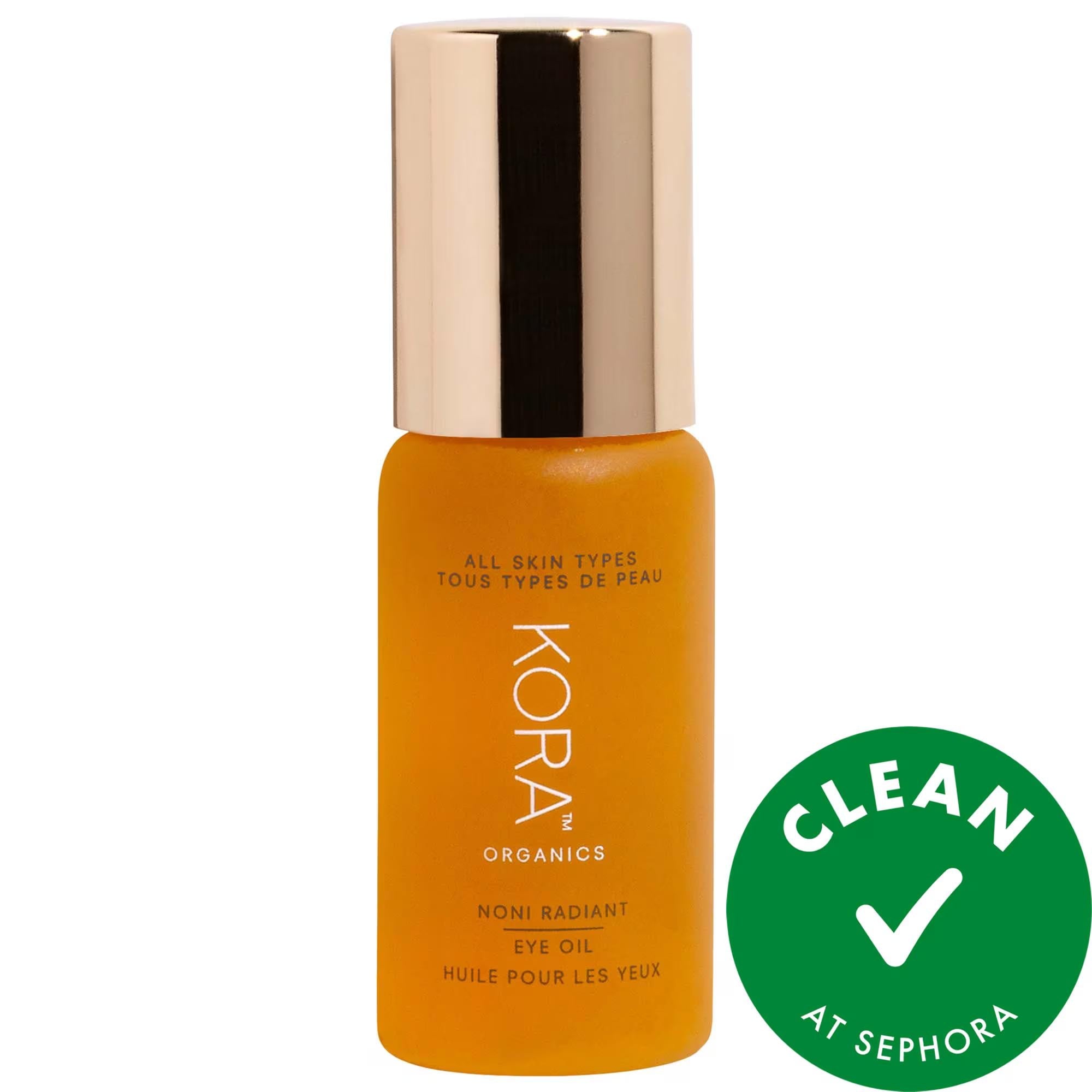 Noni Glow Radiant Eye Oil: Anti-Aging, Fine Line Treatment, Vegan, Cruelty-Free, Hydrating for Radiant Under Eyes