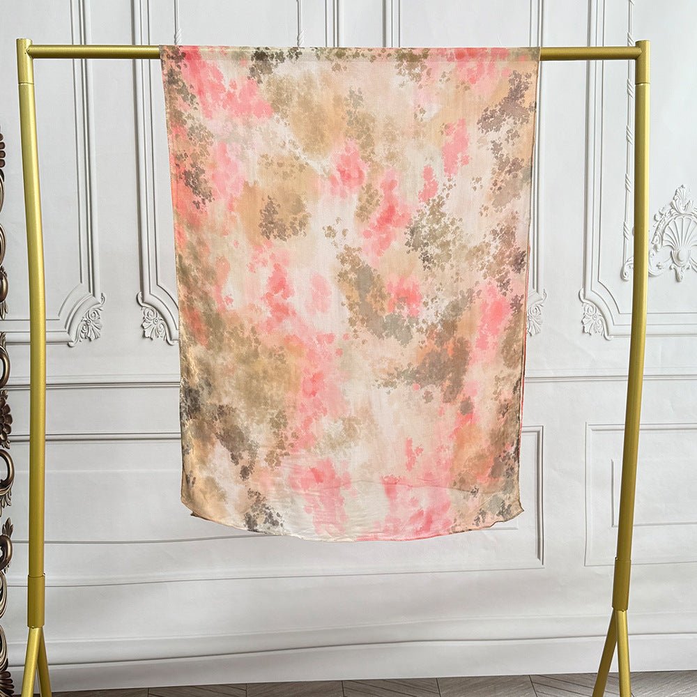 Mariam's Collection Watercolor Artistic Modal Hijab with Painted Floral Motifs (MH144) — packaging