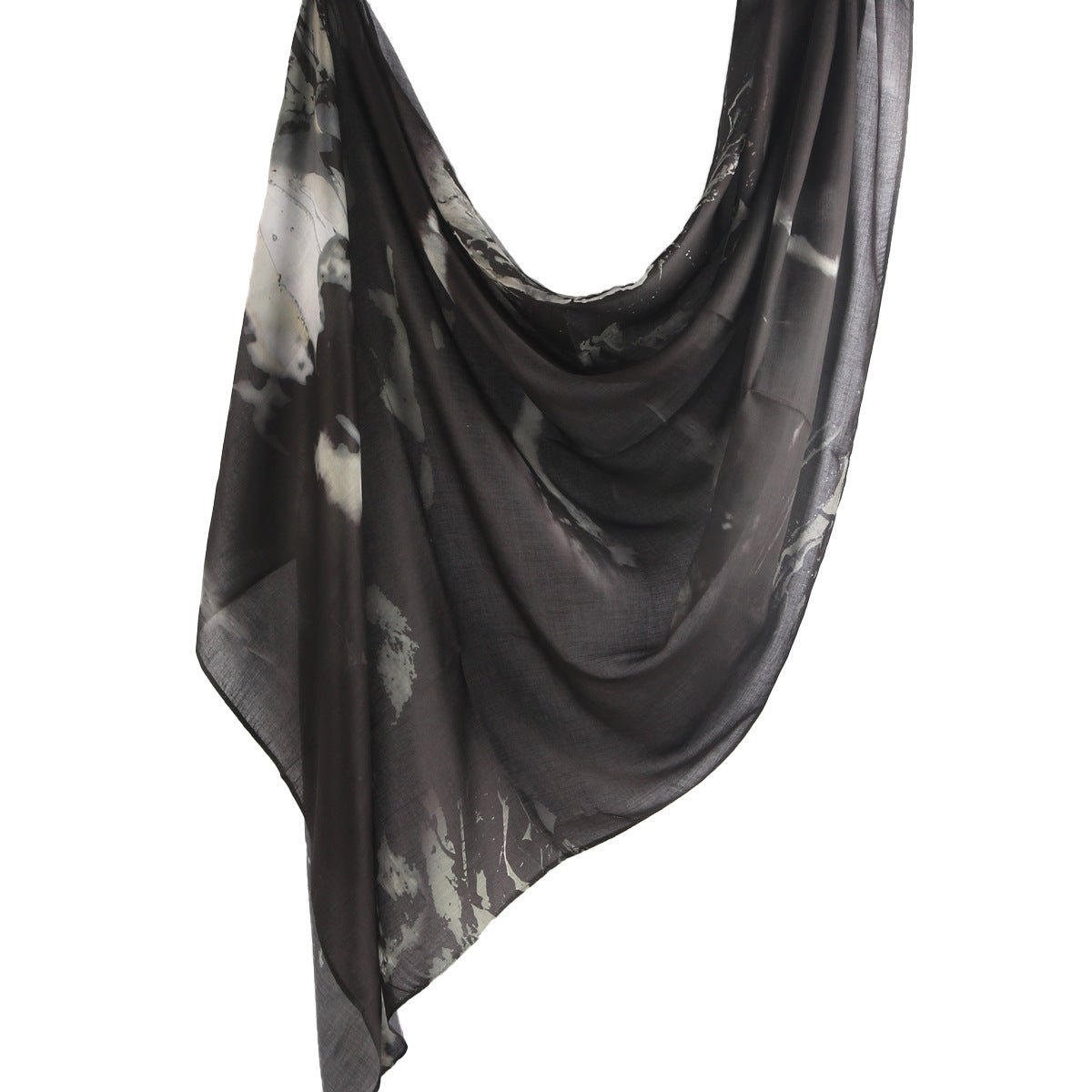 Mariam's Collection Watercolour Floral  Printed Hijab (MH103) — detail shot 10