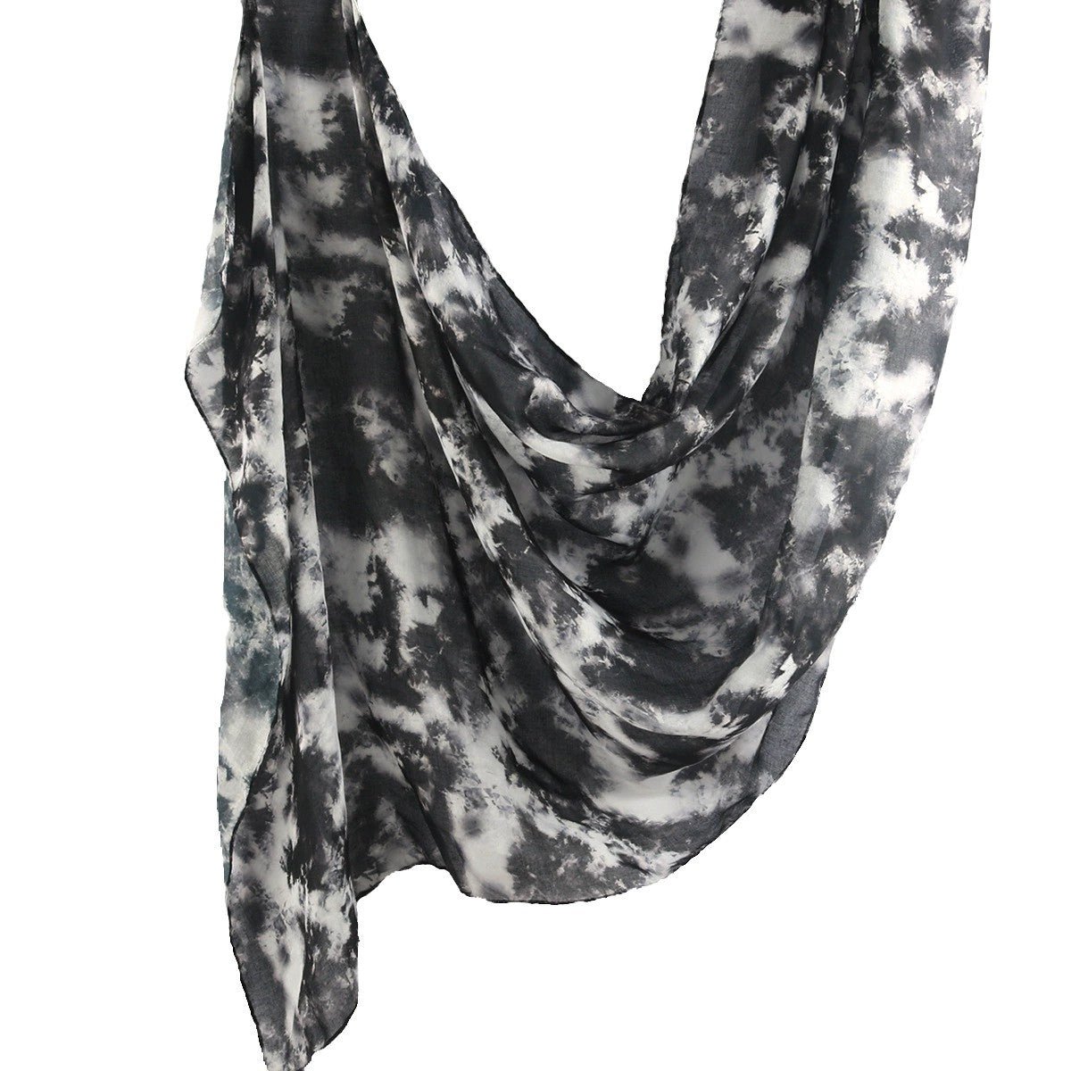Mariam's Collection Watercolour Floral  Printed Hijab (MH103) — size reference
