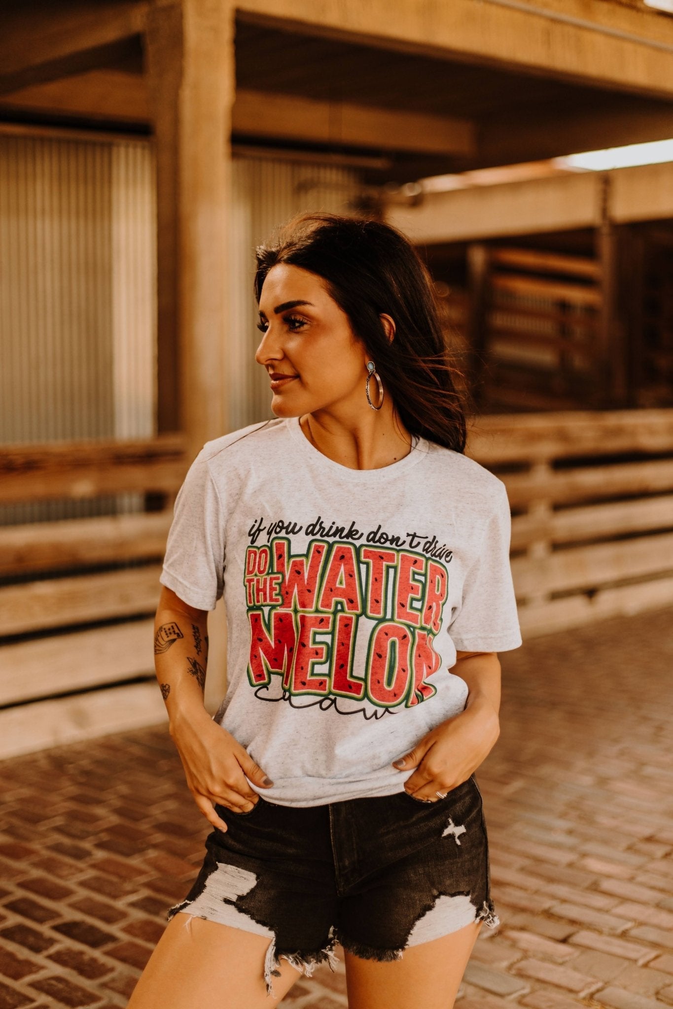 Wild Junkie Watermelon Crawl Tee — lifestyle context