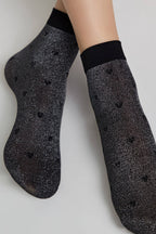 TheRanok.com Shimmering Socks Conte Fantasy - "Hearts" Designs — comparison shot