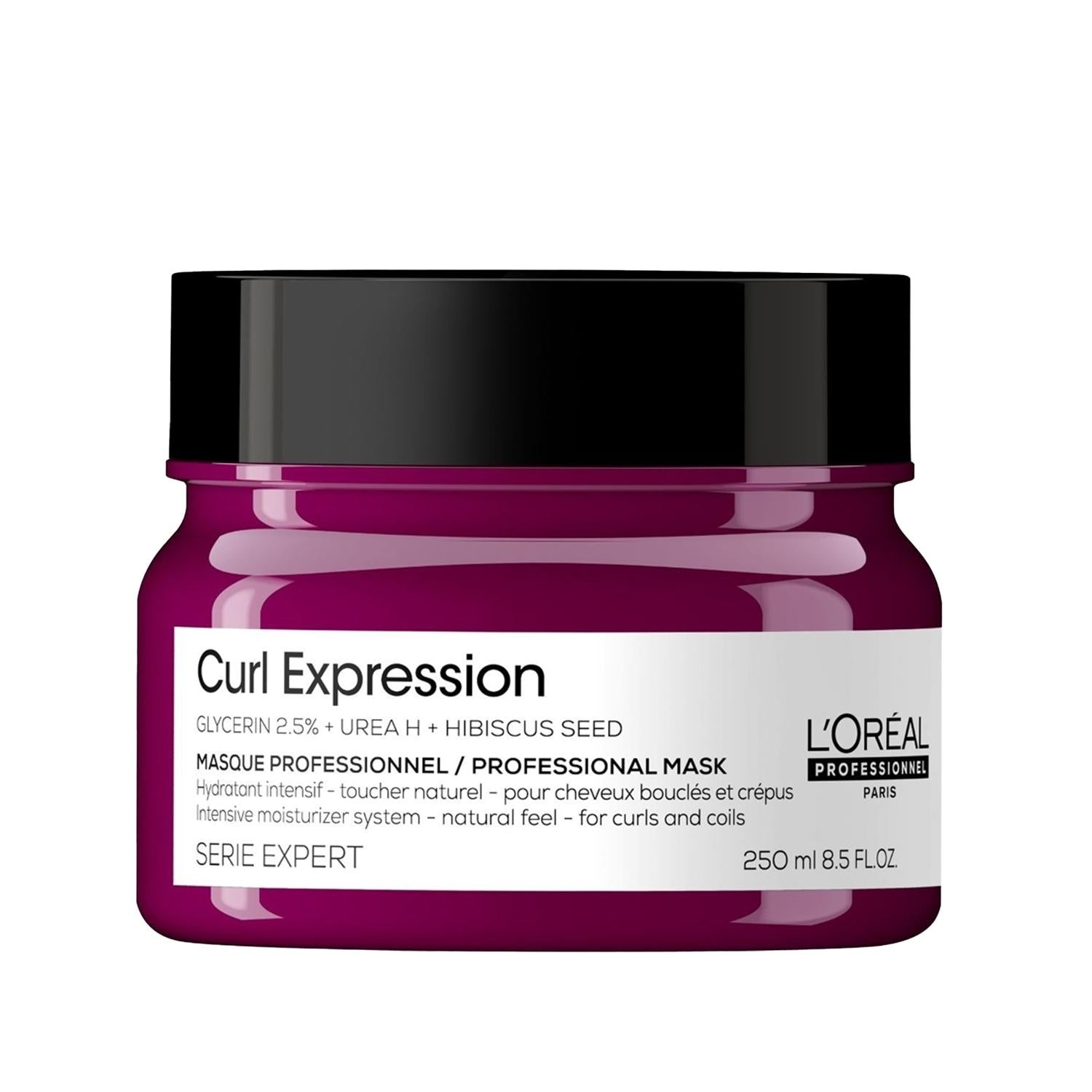 L'Oreal Professionnel Paris Curl Expression Intense Moisturizing Hair Mask for Curly Hair - 250ml