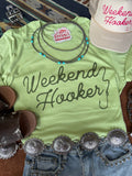 Wild Junkie Weekend Hooker Graphic Tee — main product shot