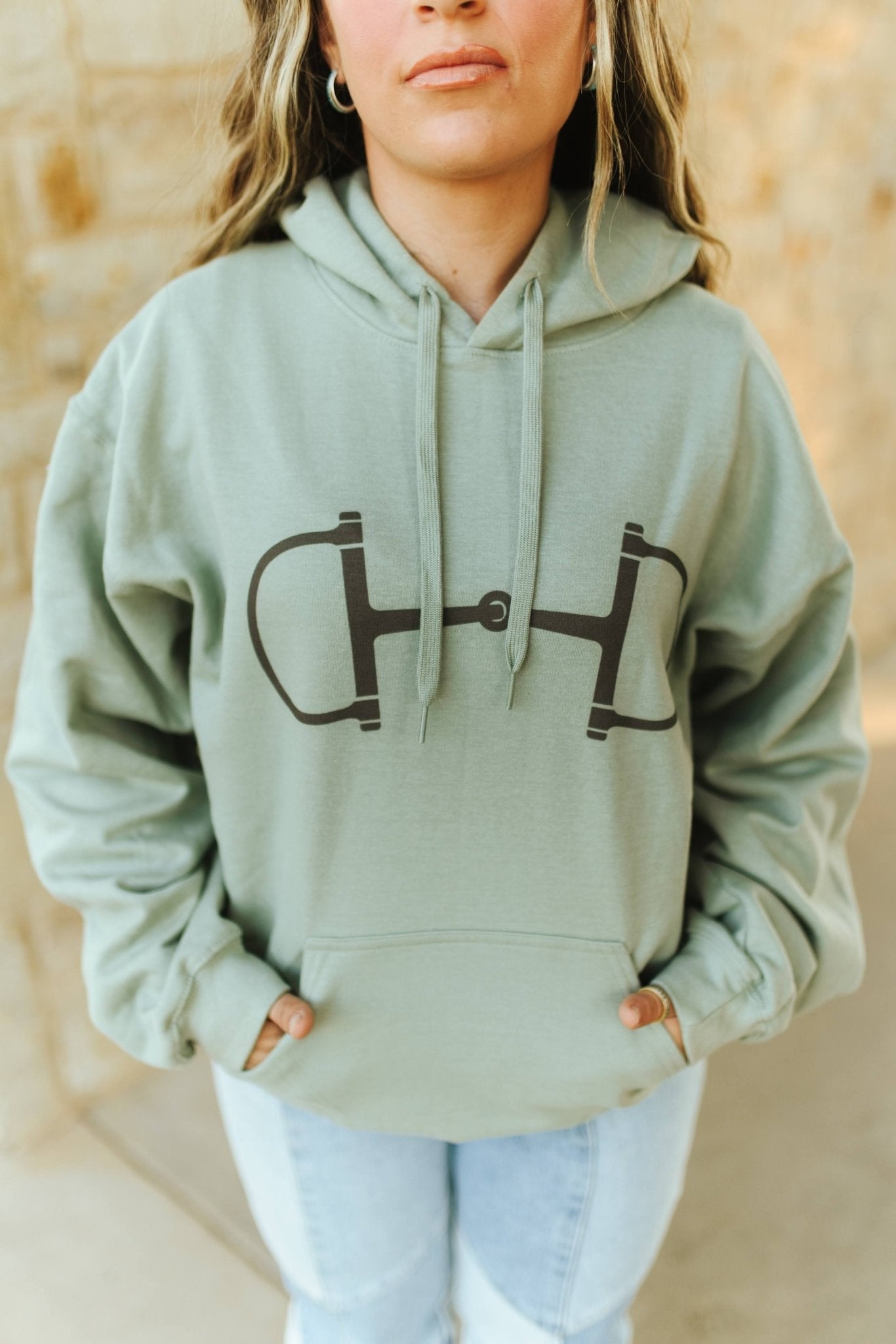 Wild Junkie Western Horse Bit Graphic Hoodie — sweatshirts category context