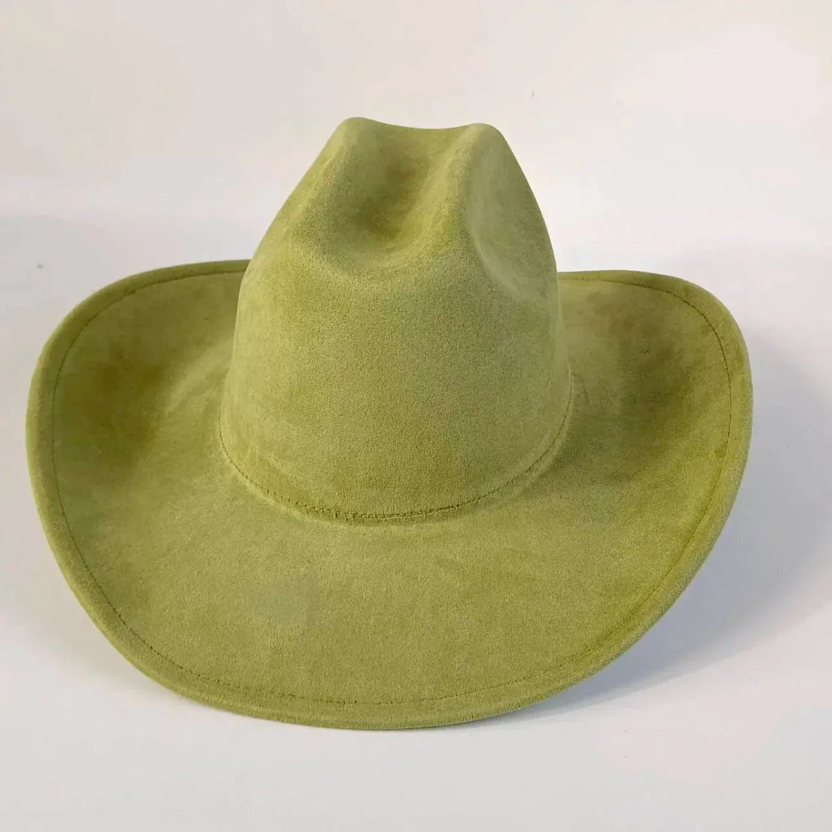 western Premium suede cowboy hat stylish men's and women's fedora Suede Panama hat perfect for outdoor festive activitieswestern