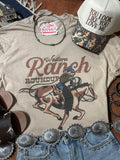 Wild Junkie Western Ranch Round Up Graphic Tee — main product shot