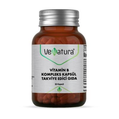 VeNatura Vitamin B Complex Supplement - 30 Capsules