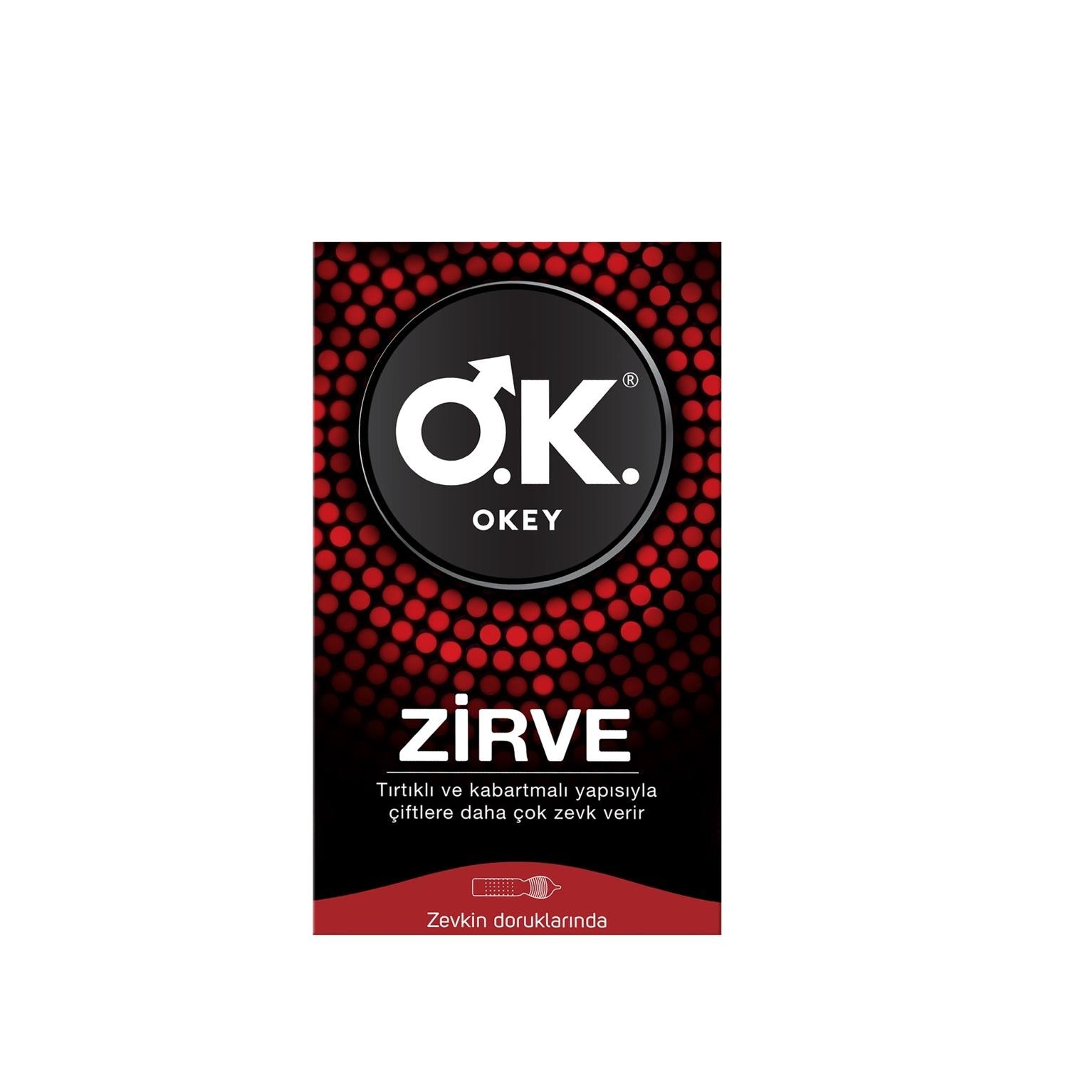 Okey Zirve Condoms - 10 Pack Safe Sex Protection by Okey Zirve