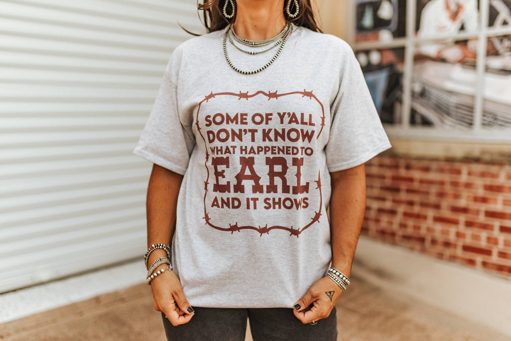 Wild Junkie What Happened To Earl Graphic Tee — graphic tees category context