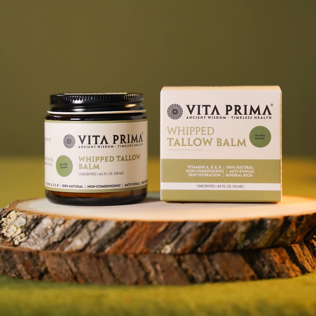 Vita Prima Whipped Tallow Balm — jar product shot