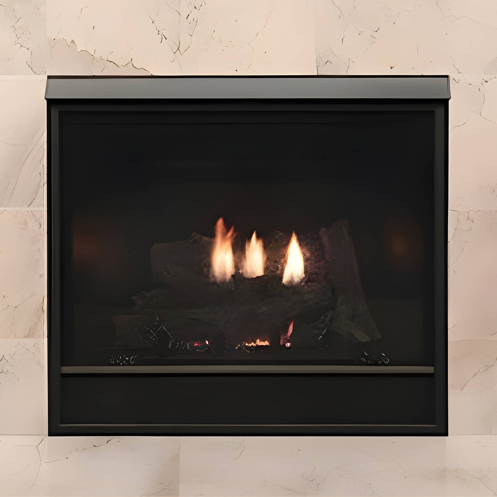 White Mountain Hearth (Empire) Tahoe 42-Inch Clean Face Direct Vent Deluxe Millivolt Fireplace [DVCD42FP30N/71P] (SAK56352) –