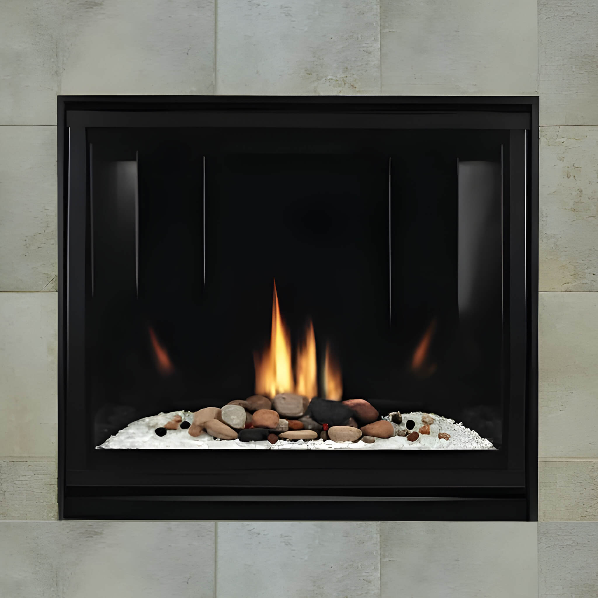 White Mountain Hearth (Empire) Tahoe 42-Inch Direct Vent Clean Face Contemporary Premium Gas Fireplace [DVCC42BP72P] (SAK4335