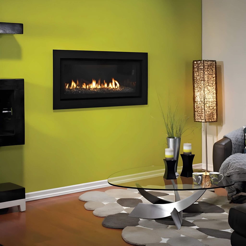 White Mountain Hearth (Empire) Boulevard 41-Inch Direct Vent Contemporary Linear Natural Gas Fireplace [DVLL41FP92N] (SAK8754