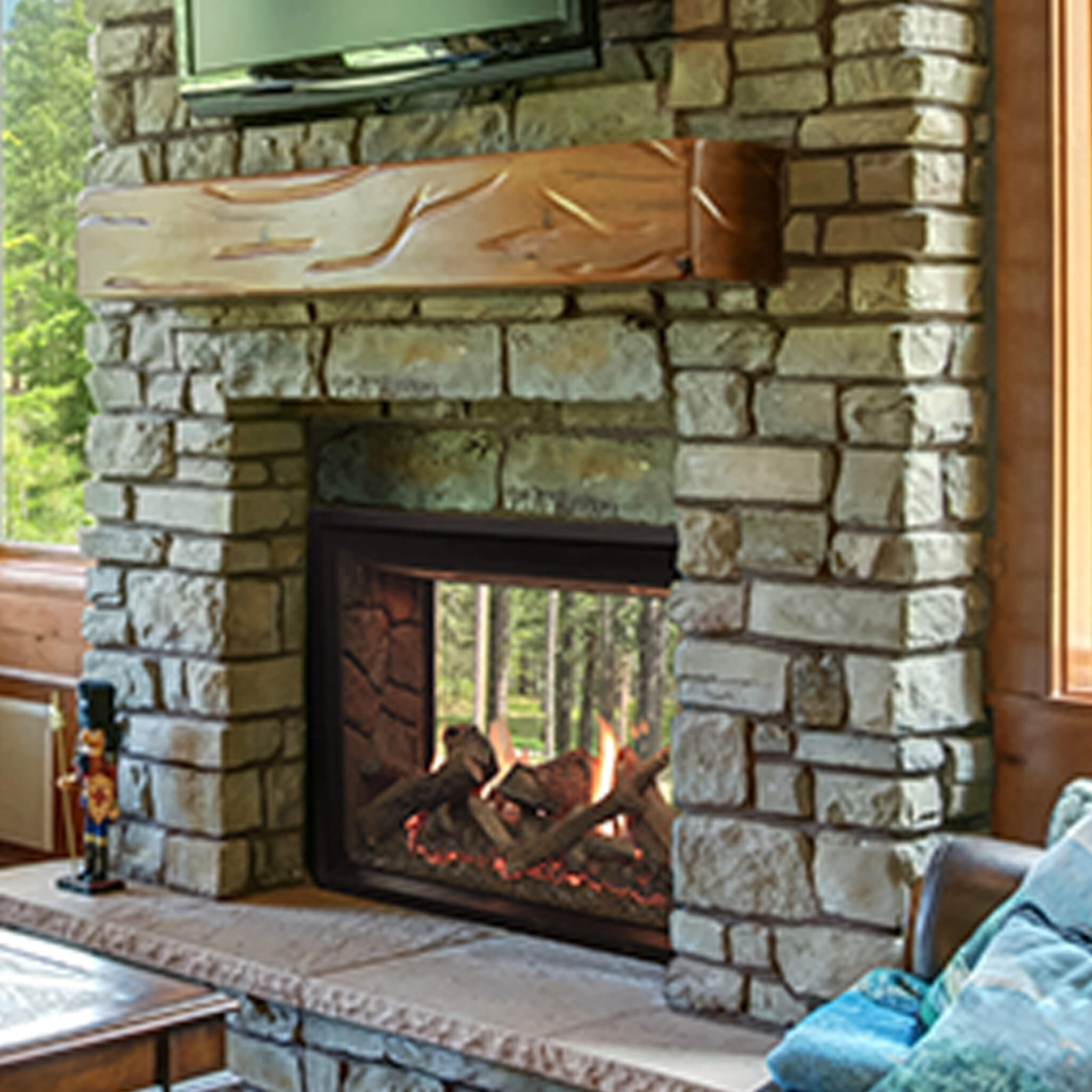 White Mountain Hearth Rushmore 40-Inch TruFlame Clean Face Direct Vent Fireplace [DVCT40CSP95] (SAK34829) – SAKSBY WHOLESALE,