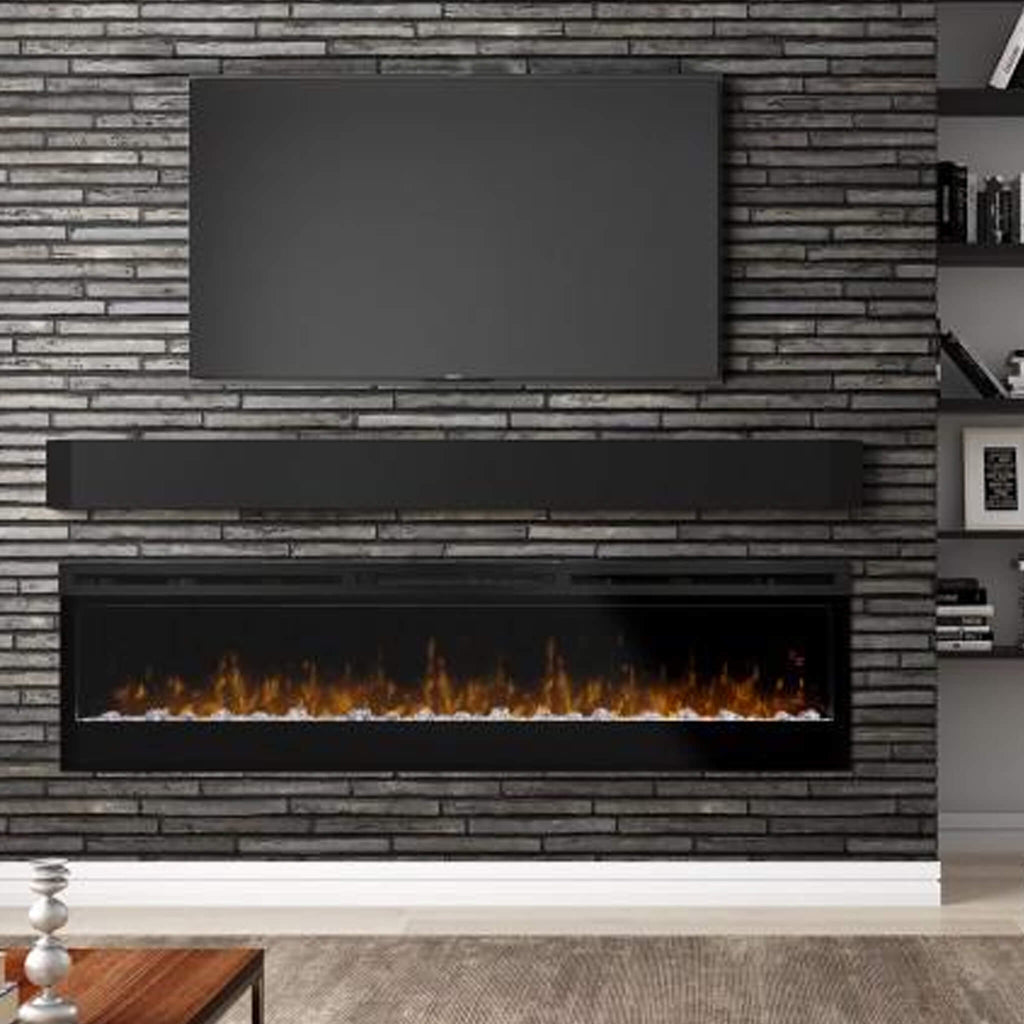 White Mountain Hearth (Empire) Nexfire 74-Inch Contemporary Linear Electric Wall Mount Fireplace [EBL74] (SAK14782) – SAKSBY 