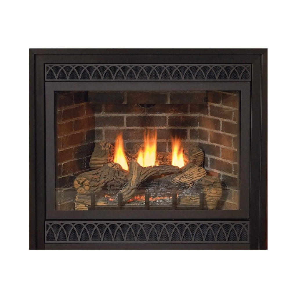 White Mountain Hearth (Empire) Tahoe 36-Inch Propane Gas Direct Vent Deluxe Fireplace [DVD36FP] (SAK67105) – SAKSBY WHOLESALE
