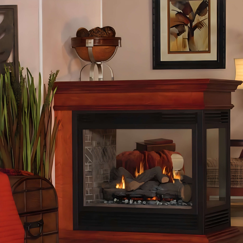 White Mountain Hearth (Empire) Tahoe 36-Inch Propane Gas Direct Vent Premium See Through Fireplace [DVP36SP32EP] (SAK86420) –