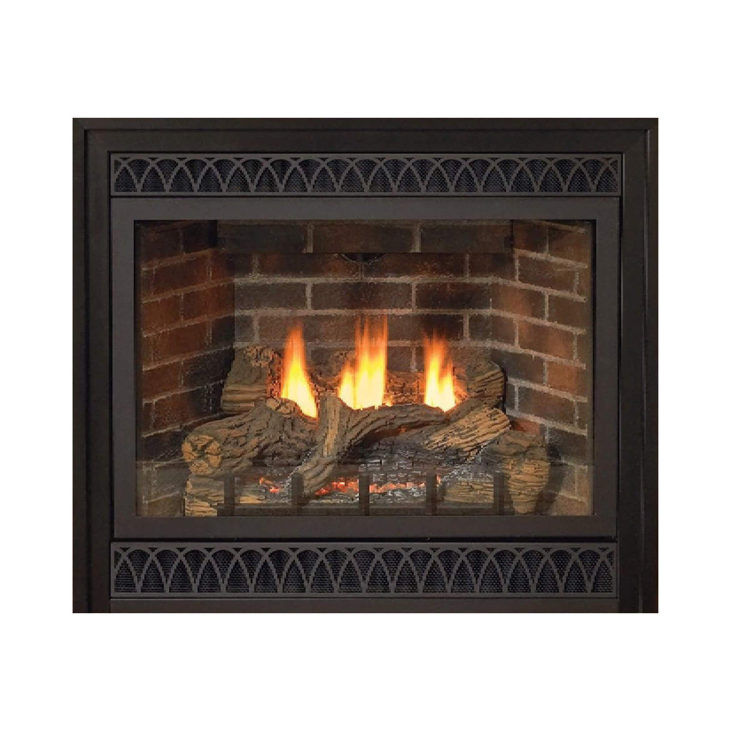 White Mountain Hearth (Empire) Tahoe 42-Inch Natural Gas Direct Vent Deluxe Fireplace [DVD42FP] (SAK56218) – SAKSBY WHOLESALE