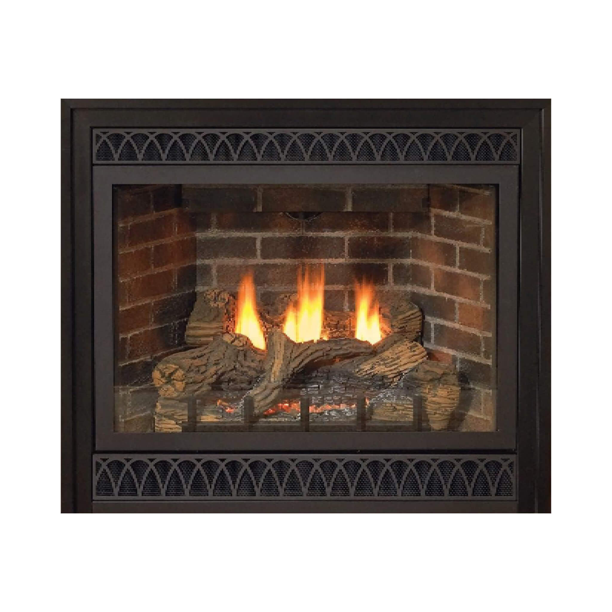 White Mountain Hearth (Empire) Tahoe 42-Inch Natural Gas Direct Vent Deluxe Fireplace [DVD42FP] (SAK56218) – SAKSBY WHOLESALE