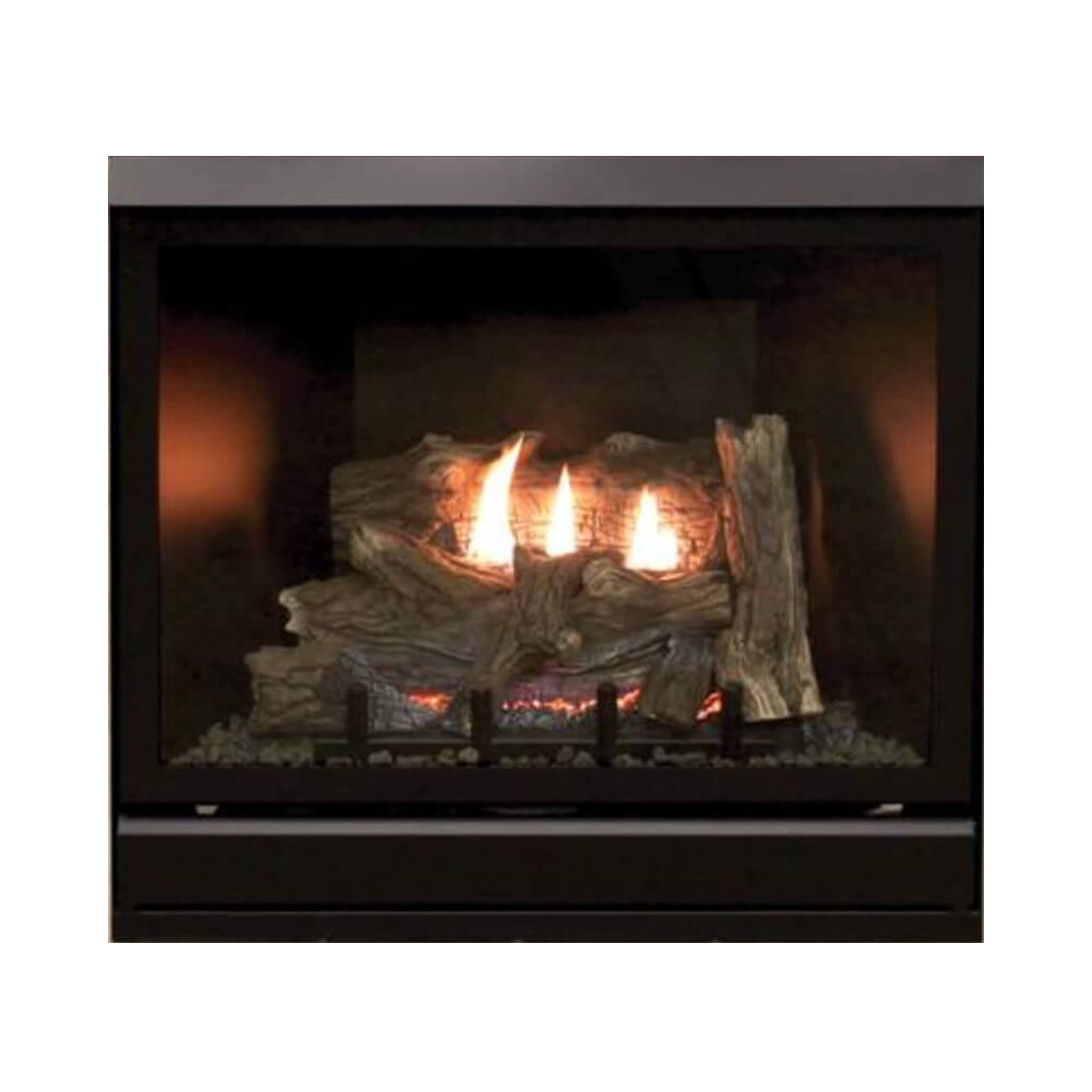 White Mountain Hearth (Empire) Tahoe Clean Face Direct Vent Deluxe Fireplace With Millivolt Control And On/Off Switch [DVCD32