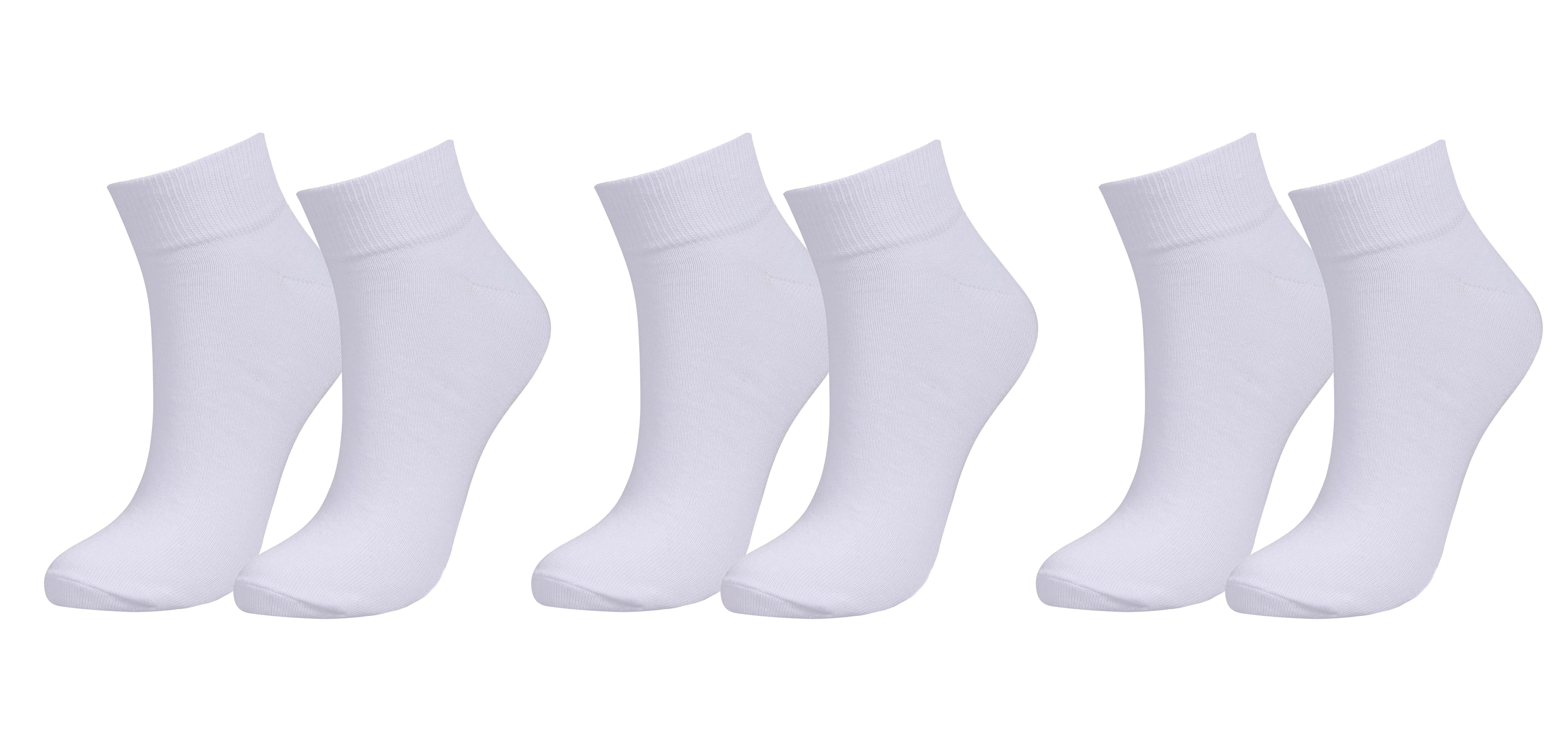 tittimitti tittimitti Men’s Organic Cotton Ankle Socks 3-Pack – Breathable Everyday Ankle Socks — side view
