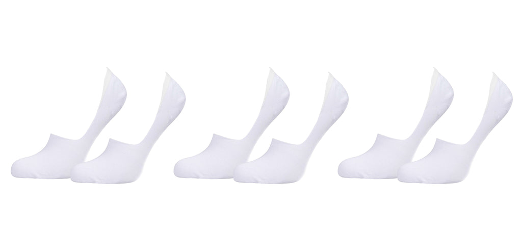 tittimitti tittimitti® Women’s 98% Organic Cotton No-Show Socks 3-Pack – Breathable Non-Slip Invisible Socks — side view