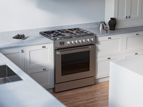 Rangaire 30" Gas Range Convection Oven Slide-in Stainless Steel RRG303TS – Rangaire Appliances, view 2