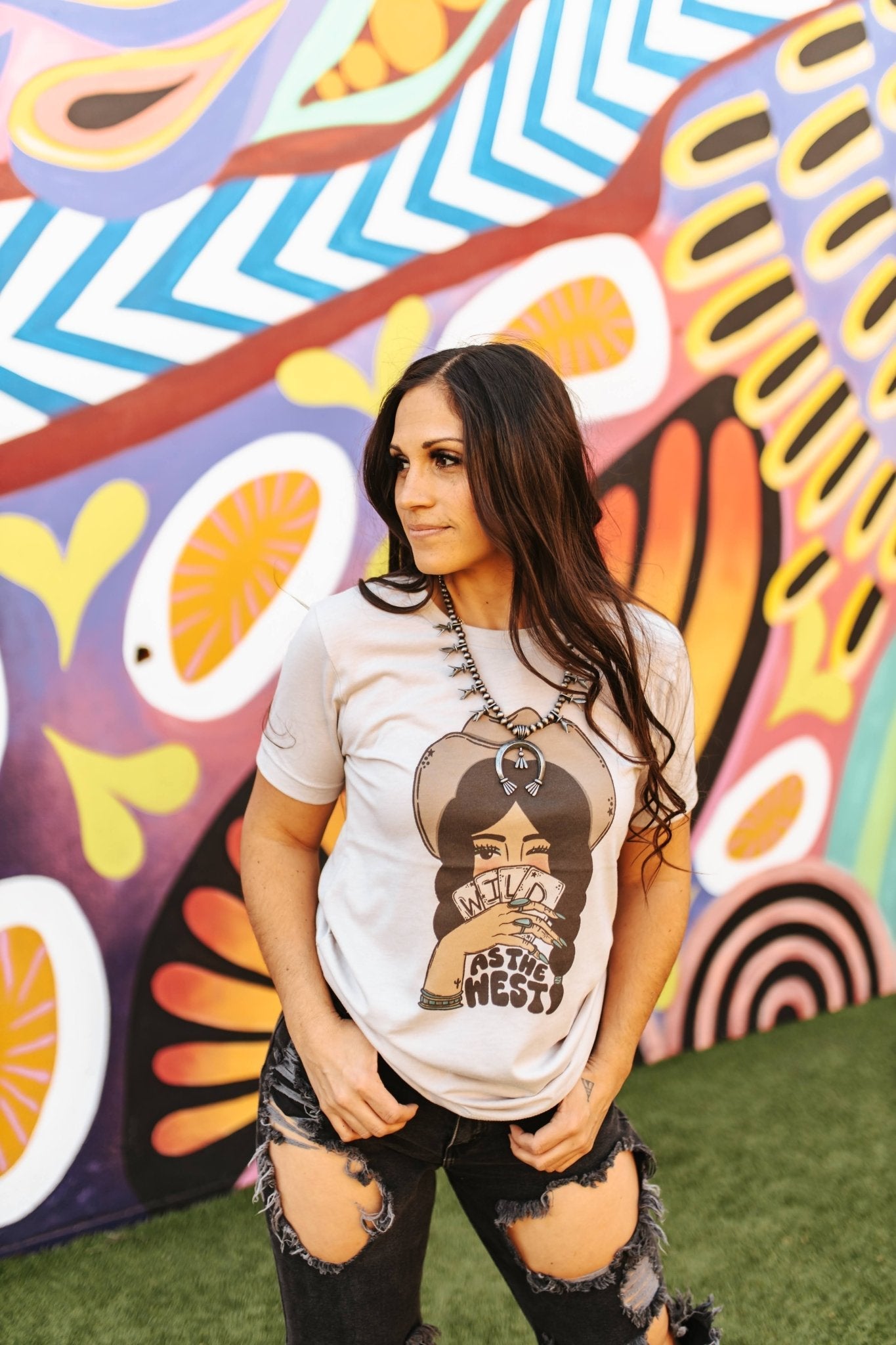 Wild Junkie Wild As The West Graphic Tee — main product shot
