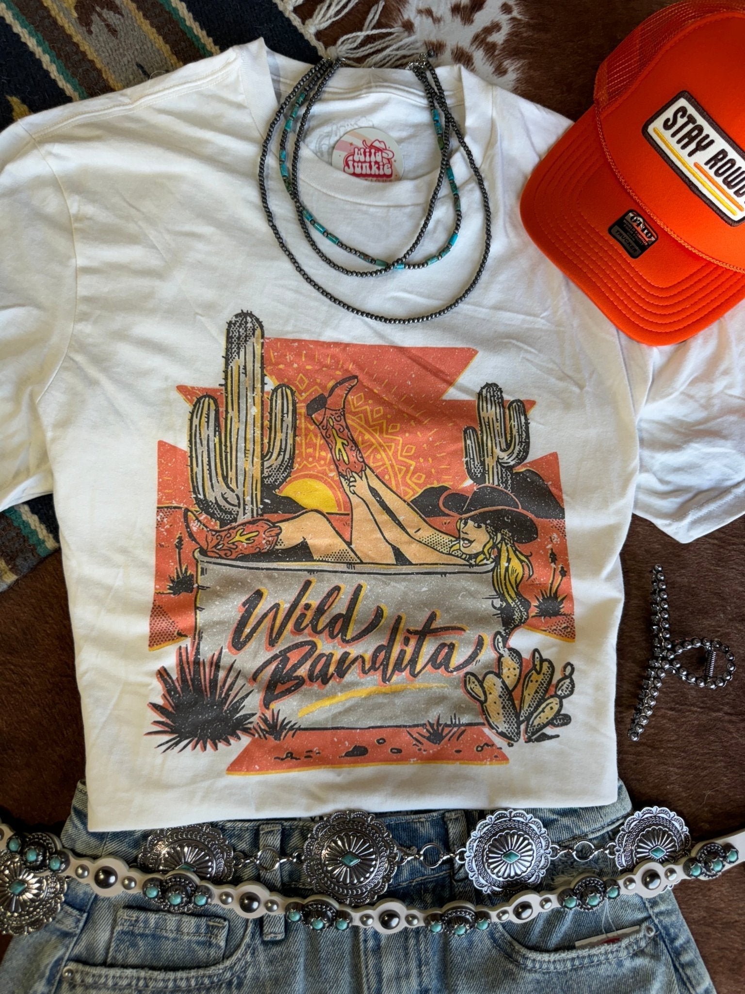 Wild Junkie Wild Bandita Graphic Tee — main product shot