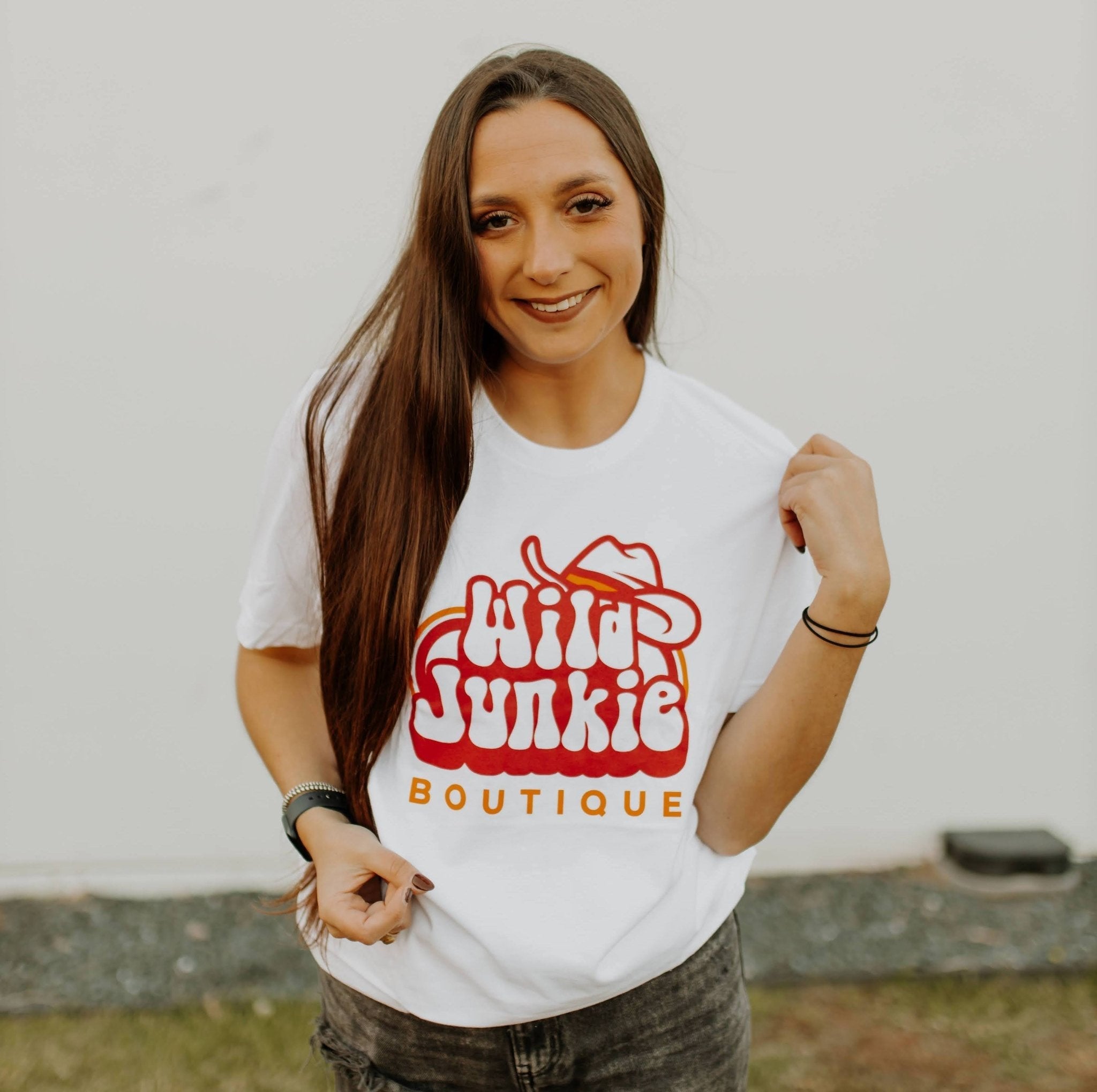 Wild Junkie Wild Junkie Graphic Logo Tee — detail close-up