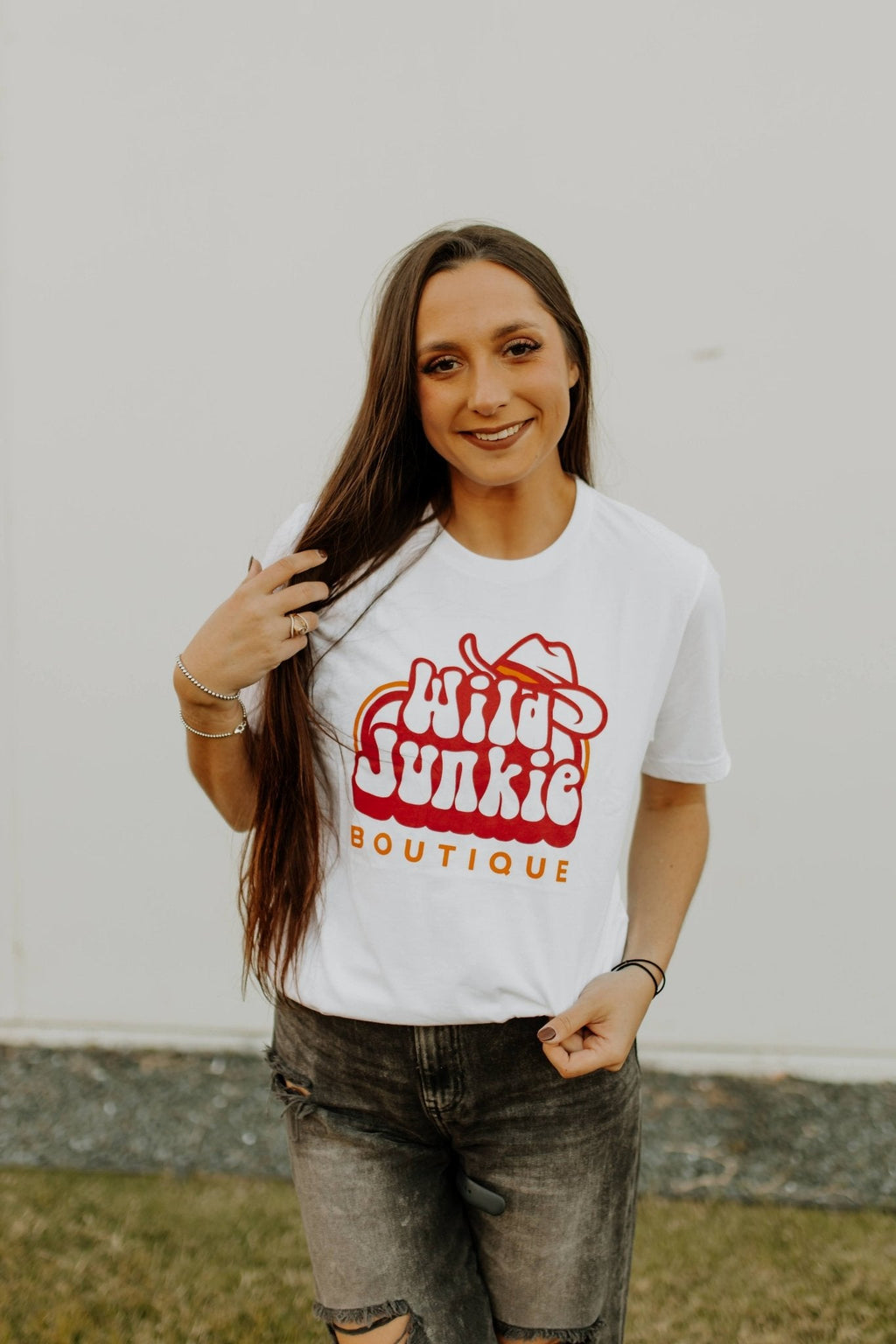 Wild Junkie Wild Junkie Graphic Logo Tee — back view