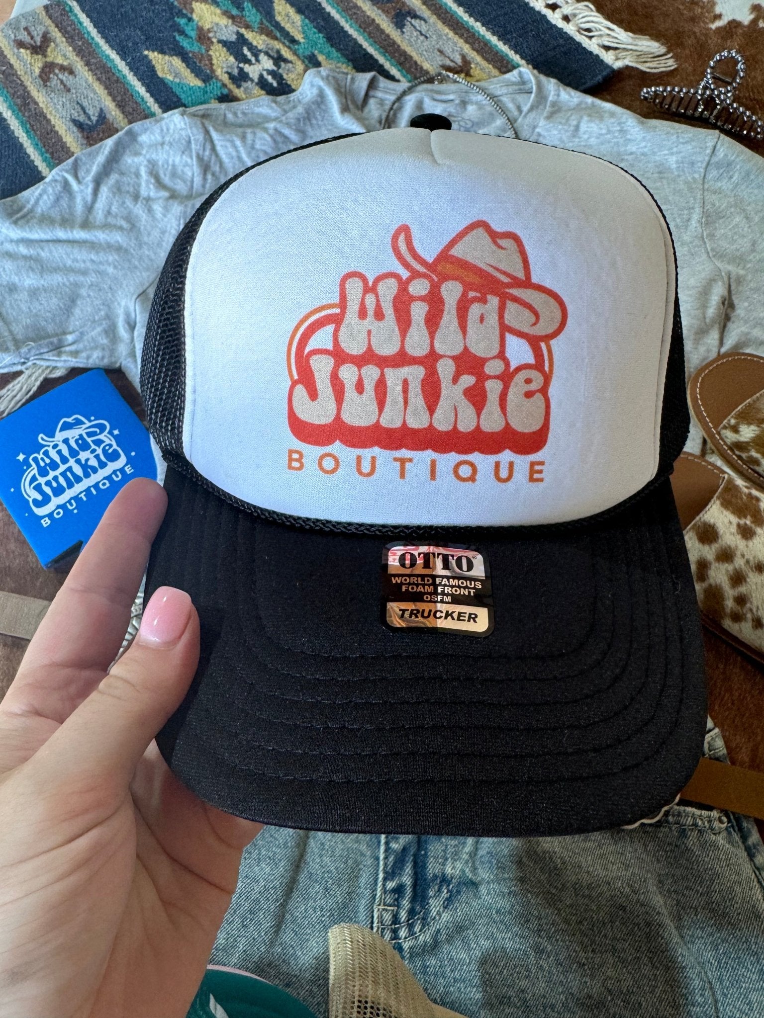 Wild Junkie Wild Junkie Logo Trucker Hat — main product shot