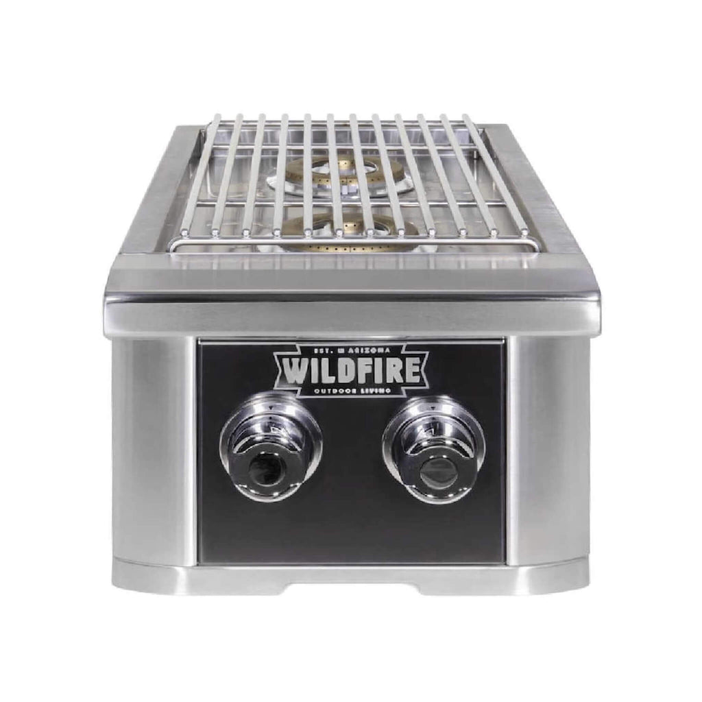 Wildfire Outdoor Living Ranch Pro 14-Inch Stainless Steel Double Side Burner [WFDBLSBRN-BSS/SS] (SAK64352) – SAKSBY WHOLESALE