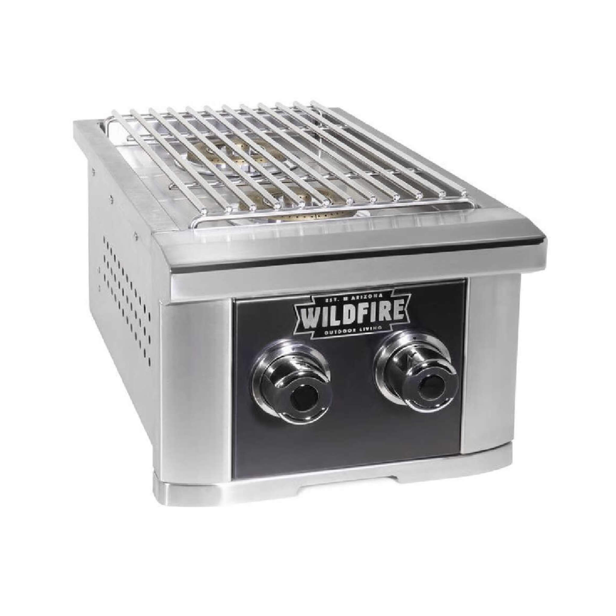 Wildfire Outdoor Living Ranch Pro 14-Inch Stainless Steel Double Side Burner [WFDBLSBRN-BSS/SS] (SAK64352) – SAKSBY WHOLESALE