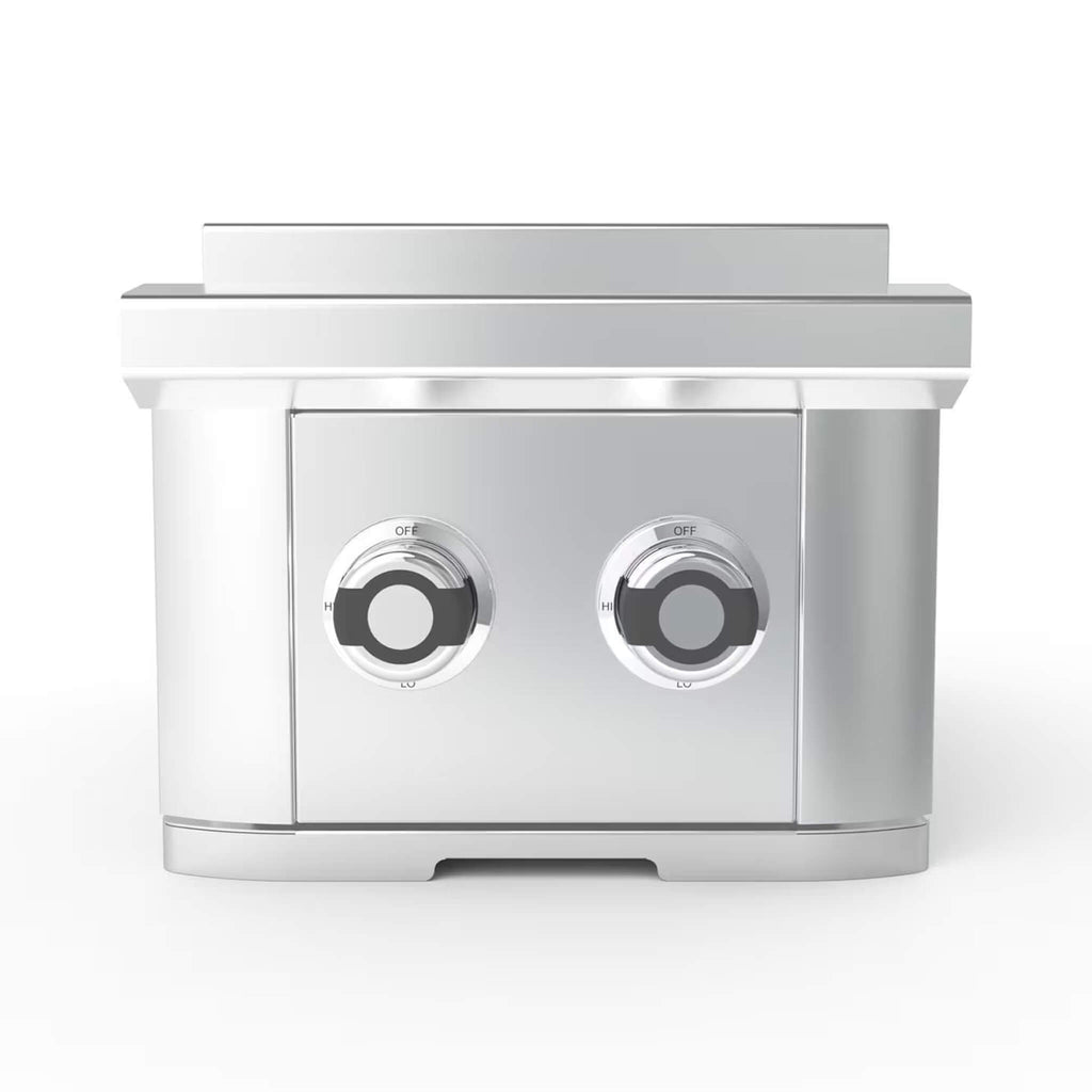Wildfire Outdoor Living Ranch Pro 14-Inch Stainless Steel Double Side Burner [WFDBLSBRN-BSS/SS] (SAK64352) – SAKSBY WHOLESALE