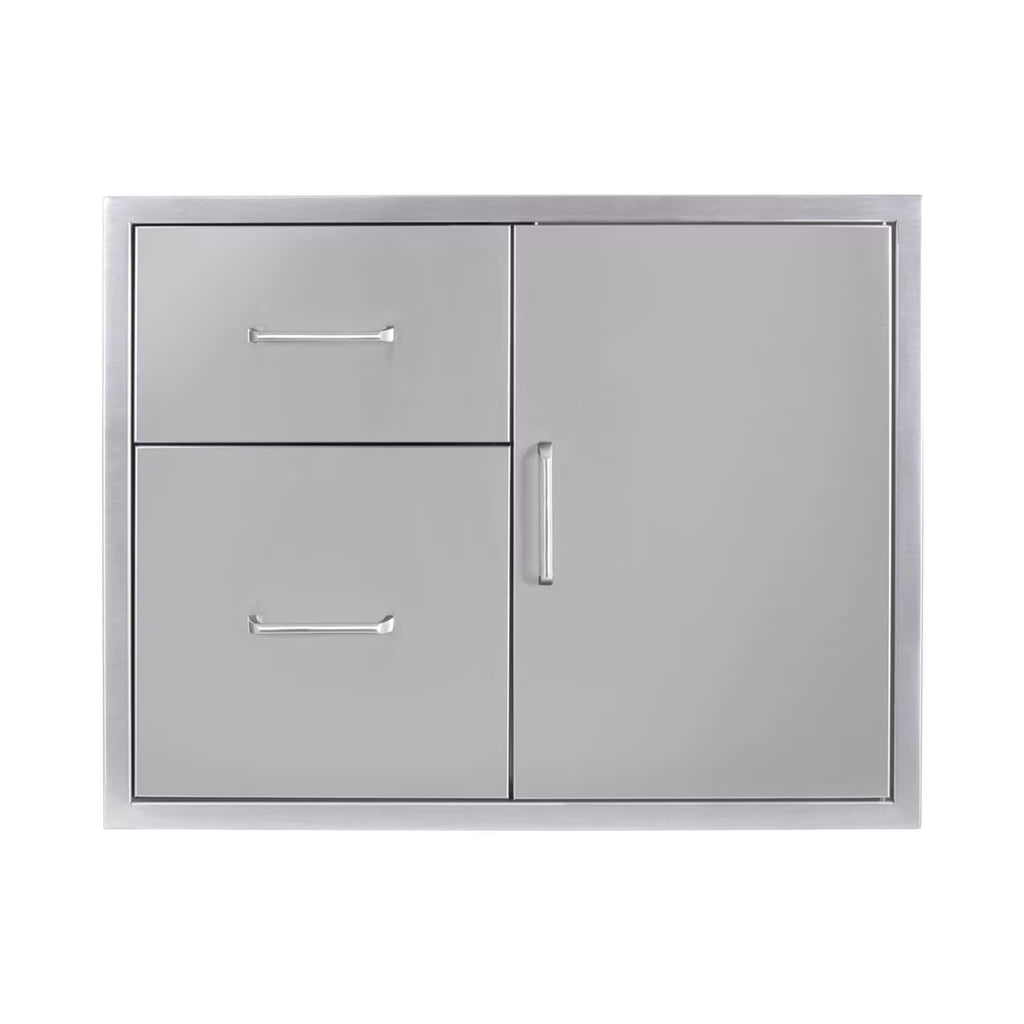 Wildfire Outdoor Living Stainless Steel Door And Drawer Combo [WFDDWCOMBO3021/24-BSS/SS] (SAK89015) – SAKSBY WHOLESALE, view 