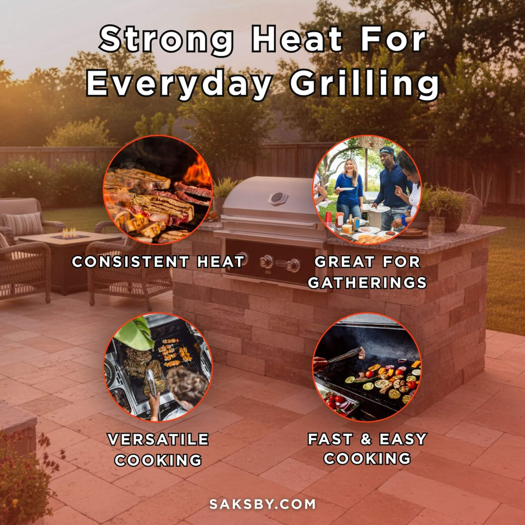 Wildfire Outdoor Living Ranch Pro 30-Inch 304 Stainless Steel Grill [WFPRO30G-BSS/SS] (SAK25374) – SAKSBY WHOLESALE, view 5