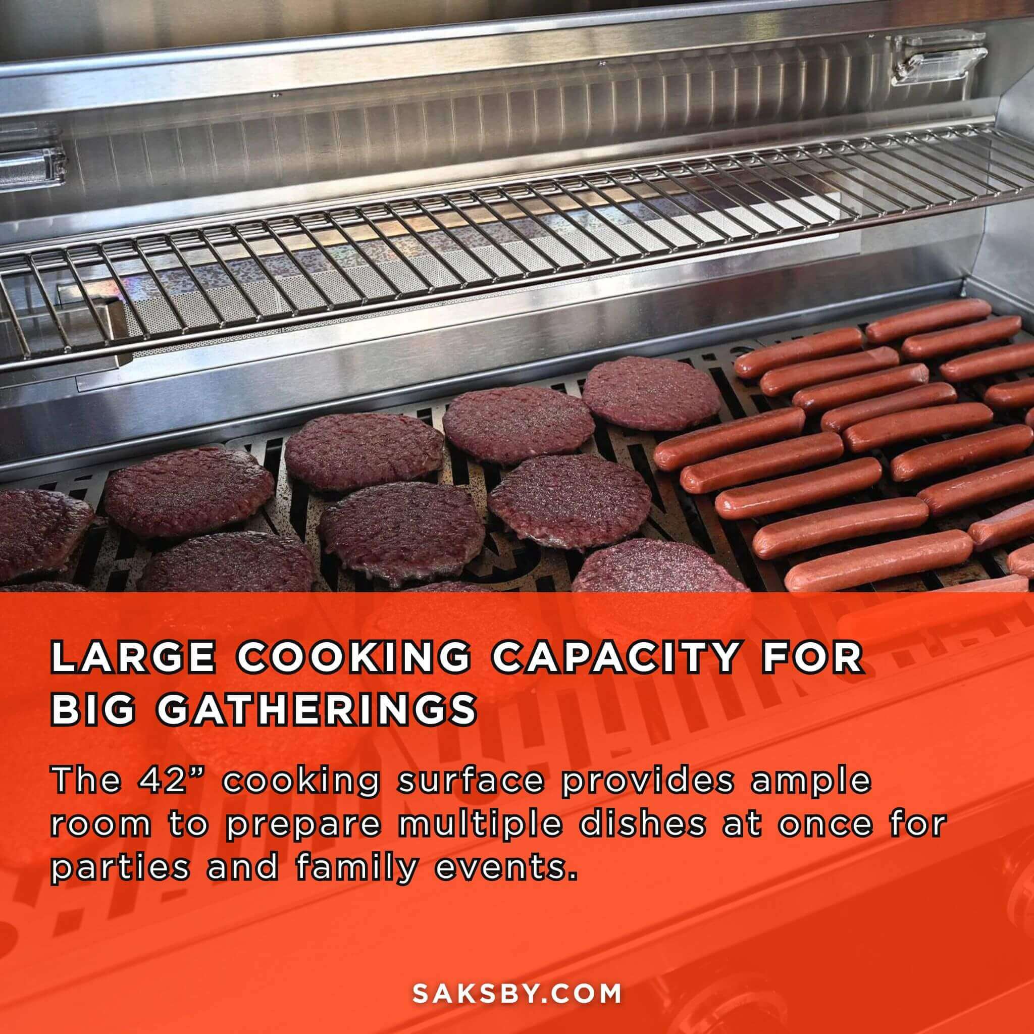 Wildfire Outdoor Living Ranch Pro 42-Inch 304 Stainless Steel Grill [WFPRO42G-BSS/SS] (SAK50263) – SAKSBY WHOLESALE, view 3