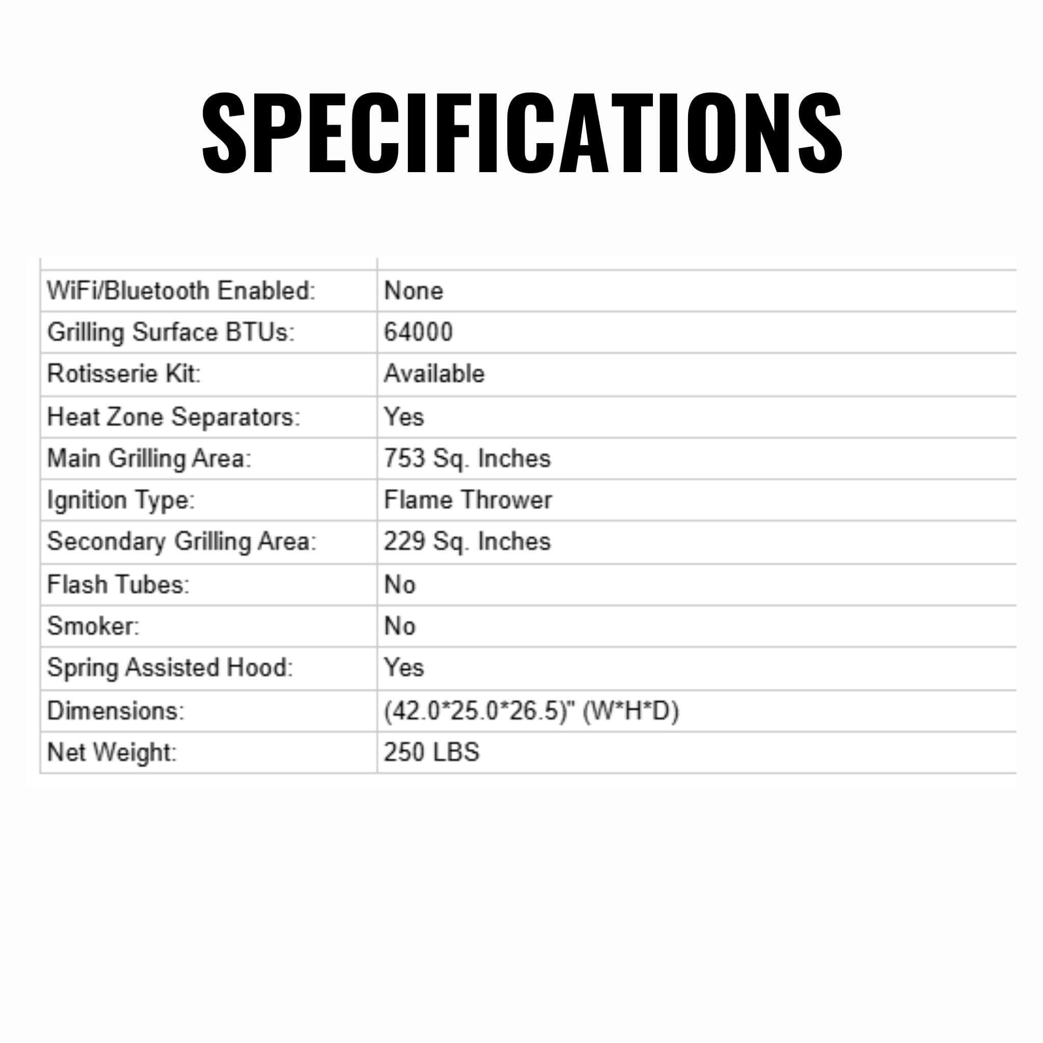 Wildfire Outdoor Living Ranch Pro 42-Inch 304 Stainless Steel Grill [WFPRO42G-BSS/SS] (SAK50263) – SAKSBY WHOLESALE, view 21