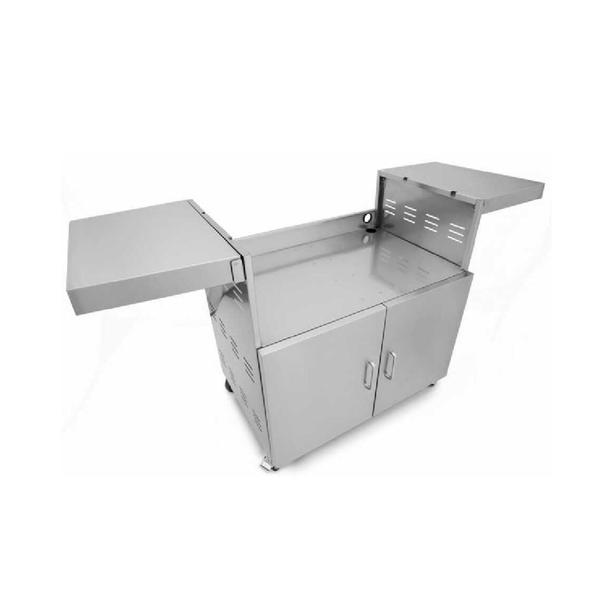 Wildfire Outdoor Living Stainless Steel Outdoor Grill Cart With Propane Tank Slide Out Door (SAK71546) – SAKSBY WHOLESALE, vi