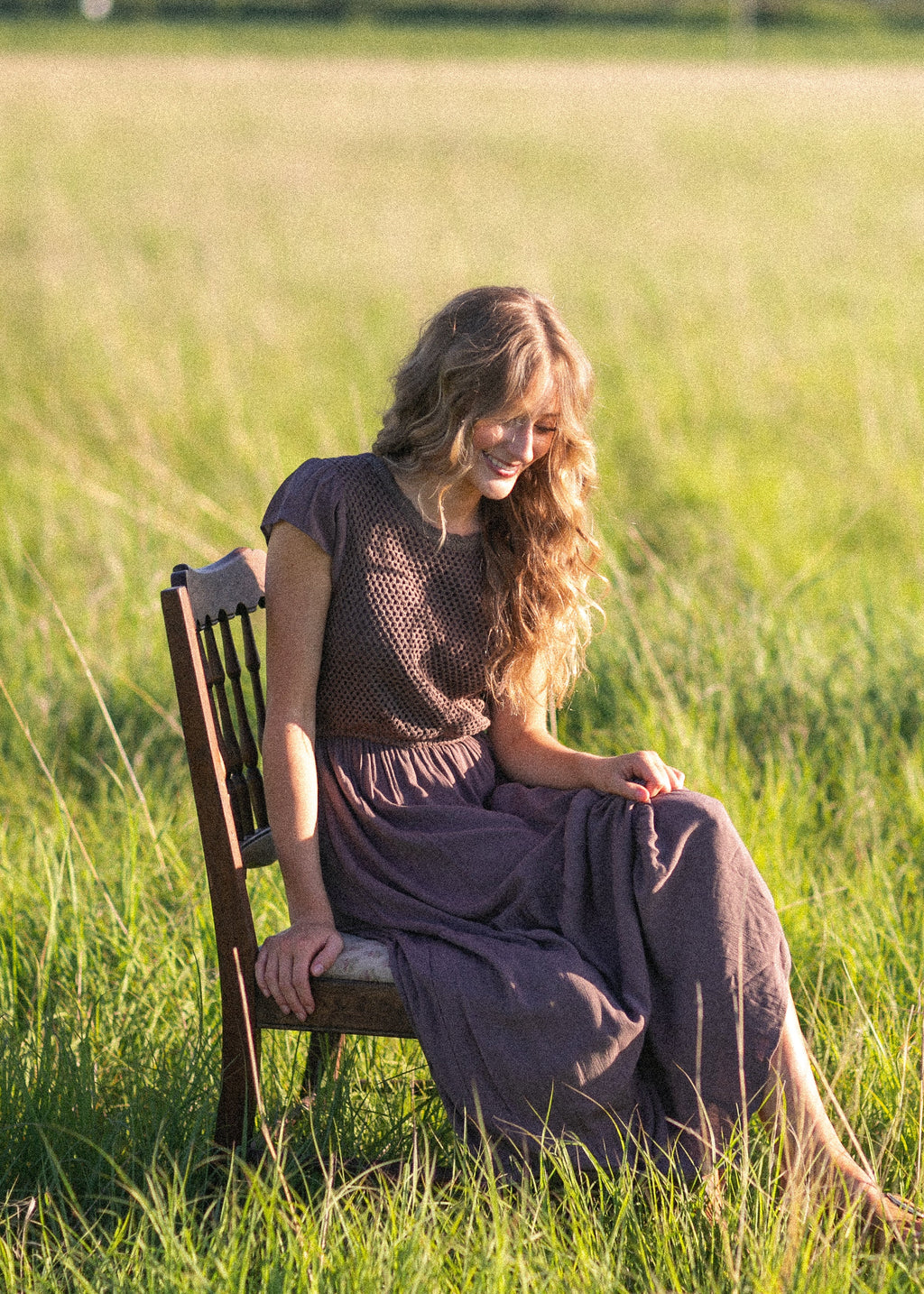 Inherit Co. Willow Mae Maxi Dress - FINAL SALE — back view
