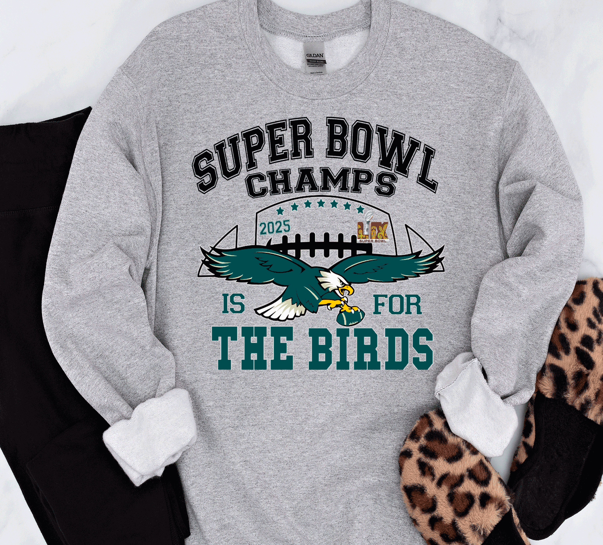 A Blessed Texas Mess Boutique Super Bowl Philadelphia Football Eagles Super Bowl Champs Trending Eagles Fan… — construction detail