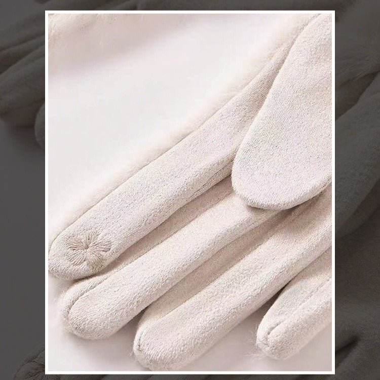 Mariam's Collection Winter Everyday Versatile Plush Warm Gloves (MAC309) — detail shot 7
