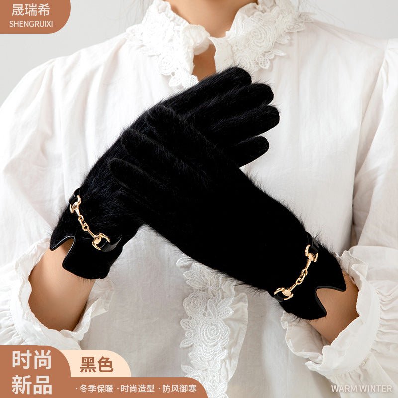 Mariam's Collection Winter Everyday Versatile Plush Warm Gloves (MAC309) — feature highlight