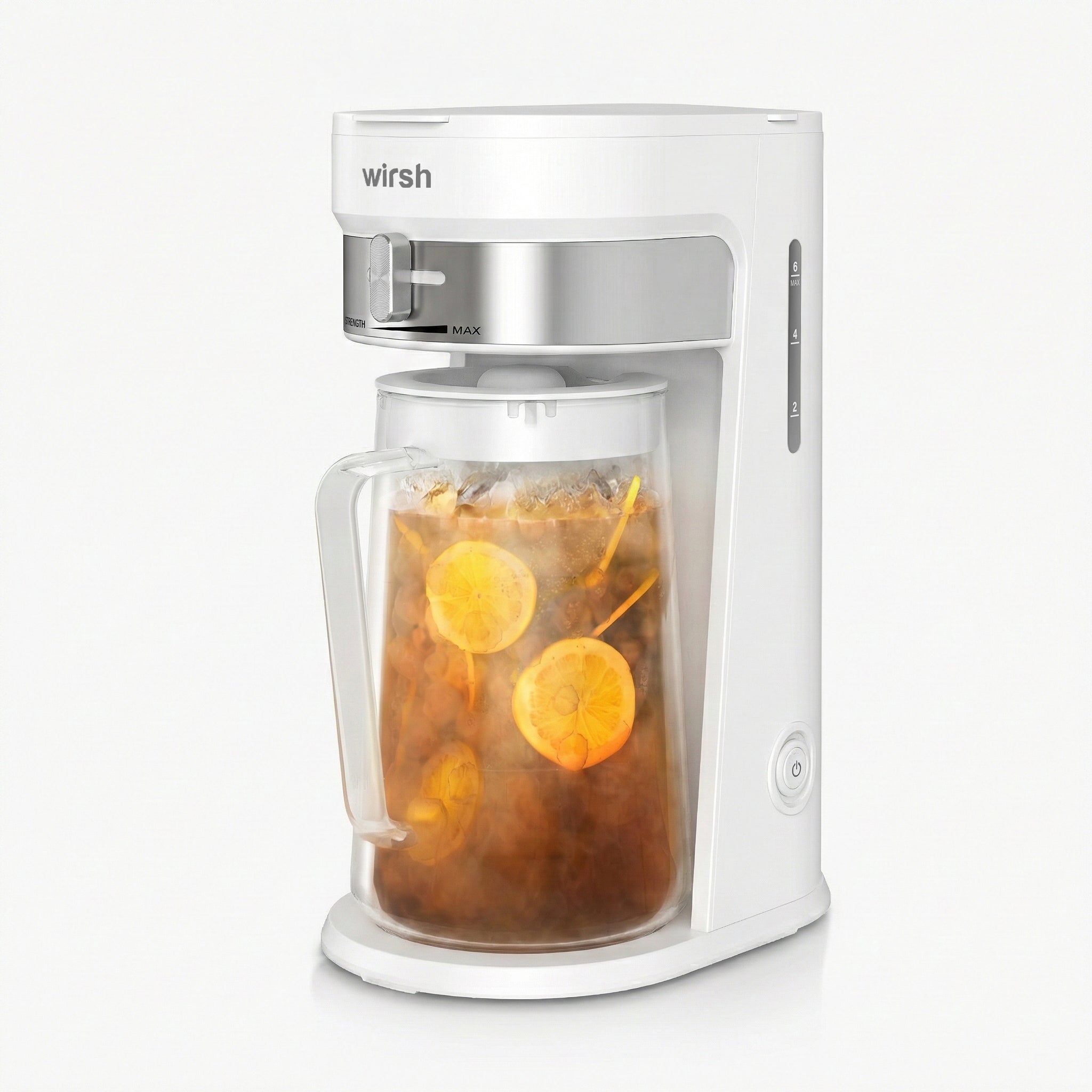 Wirsh Iced Coffee Maker, Iced Tea Maker with 85 Ounce Pitcher,Strength Control and Reusable Filter, view 10