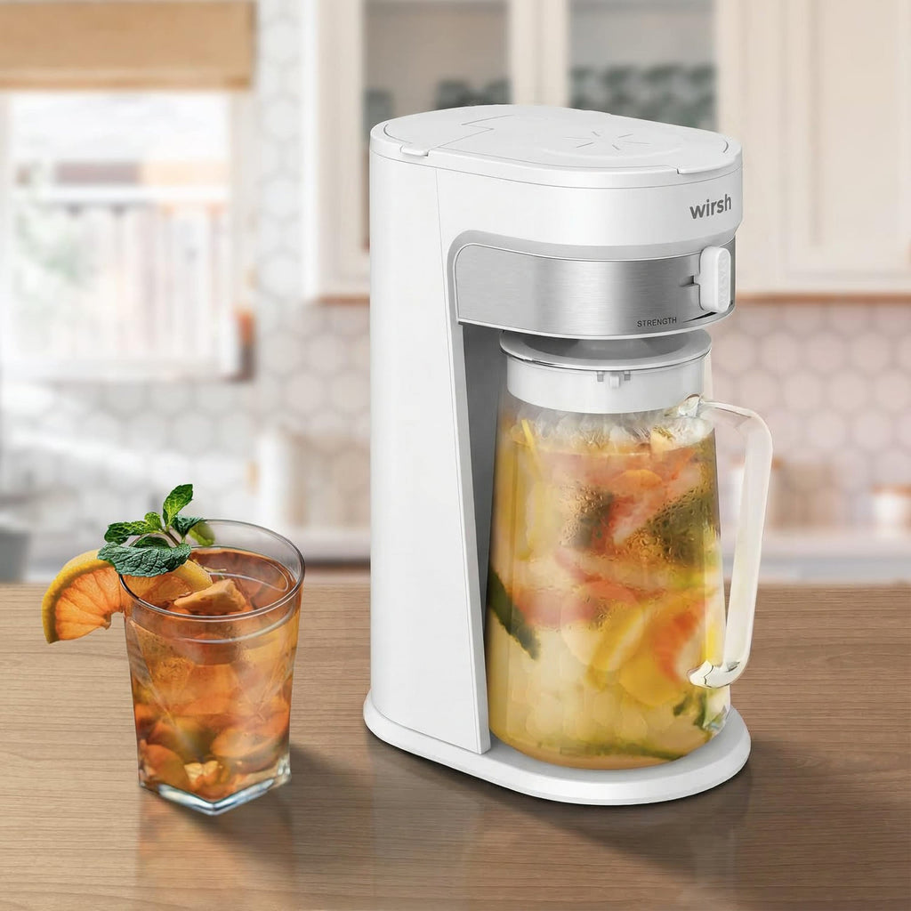 Wirsh Iced Coffee Maker, Iced Tea Maker with 85 Ounce Pitcher,Strength Control and Reusable Filter, view 11
