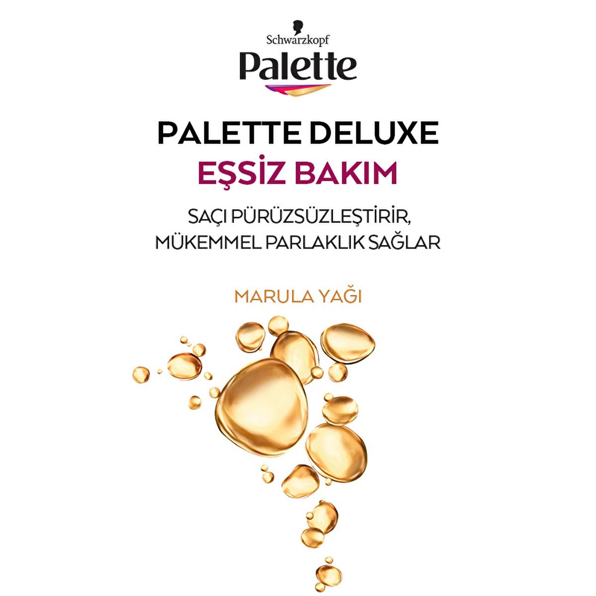 Palette Deluxe 7-554 Golden Caramel Hair Dye: Rich, Long-Lasting Color & Shine - At Home Permanent Hair Color