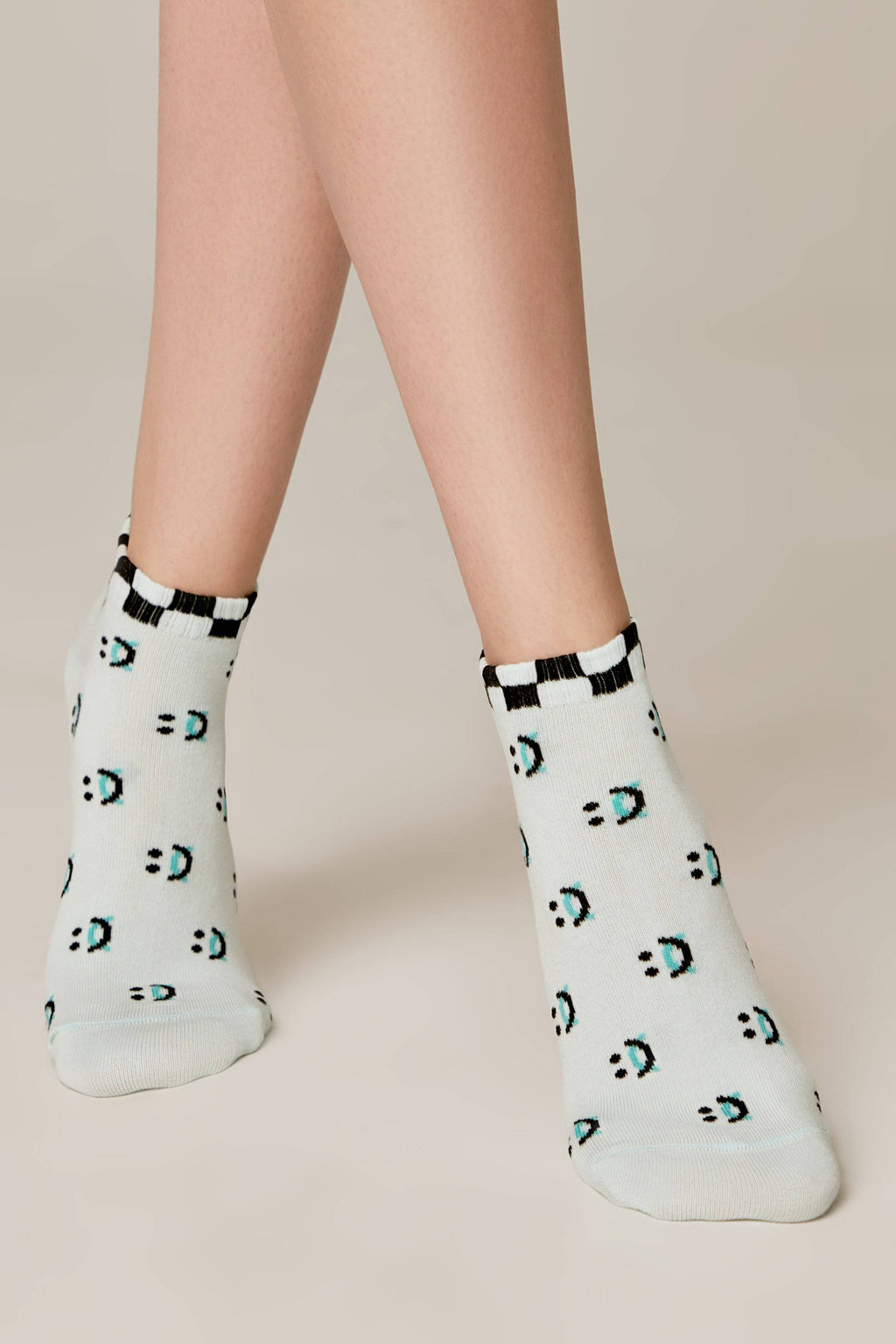 TheRanok.com Cotton Ankle Socks Conte Classic - 439 — detail close-up